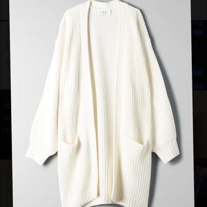 Chenille Rourke/Unwind Aritzia Wilfred Cardigan Sweater